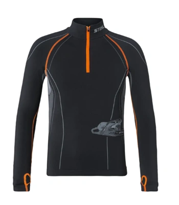 Werkshirt, lange mouw, ADVANCE, maat XXL, zwart