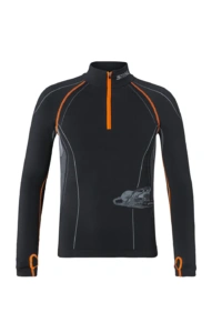 Werkshirt, lange mouw, ADVANCE, maat XL, zwart