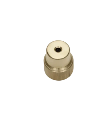 Holle conische mond, messing, 2,5 mm