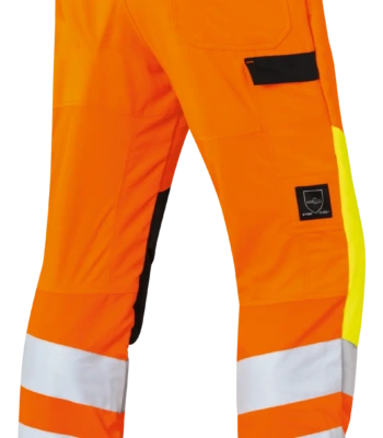 Reflecterende broek, met bescherming tegen snijwonden, Protect MS, maat XXL