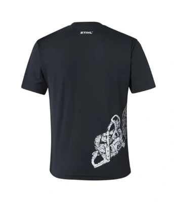 Werk-T-shirt, DYNAMIC Mag Cool, maat L, zwart